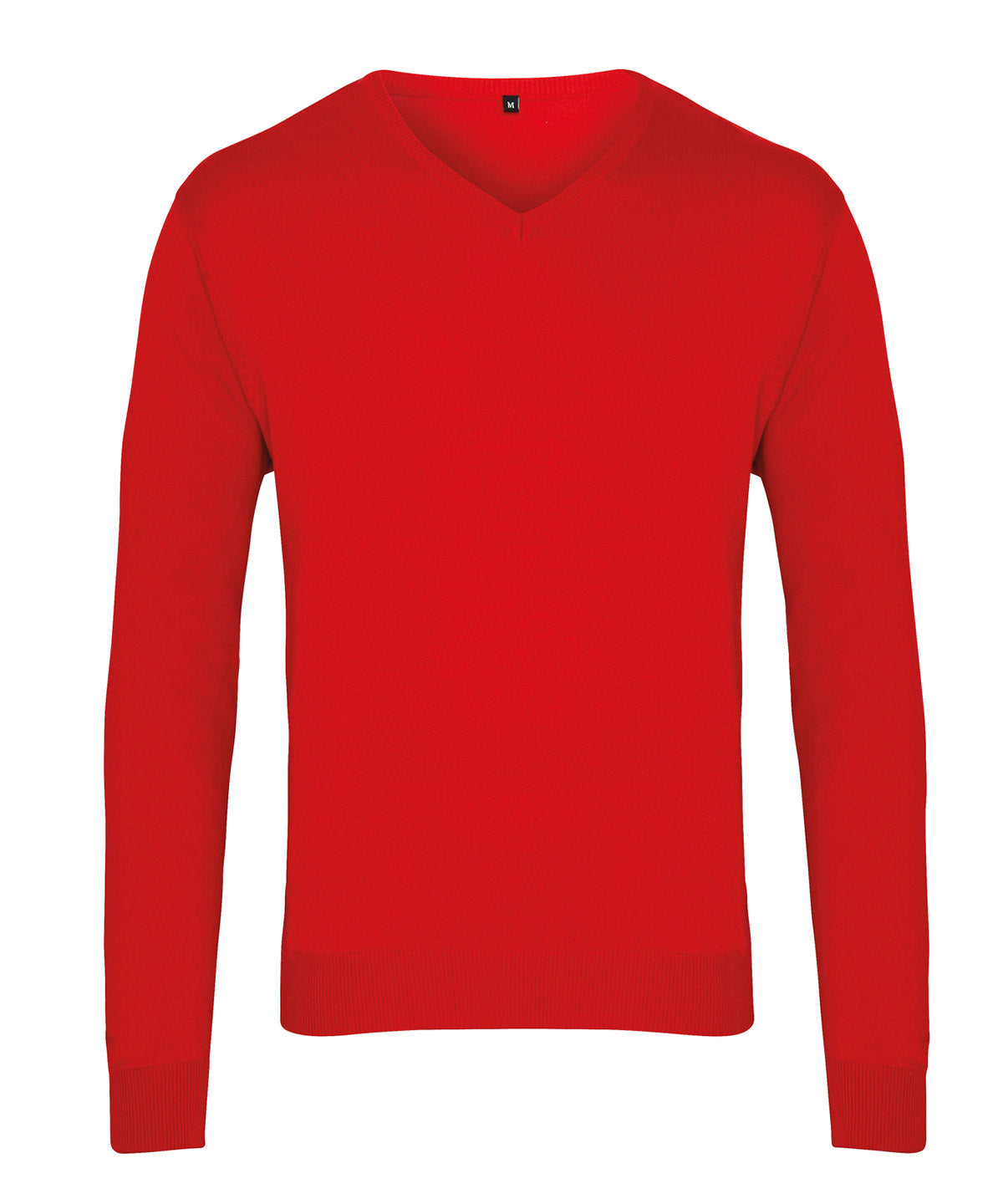 Premier PR694 Knitted Cotton Acrylic V Neck Sweater - COOZO