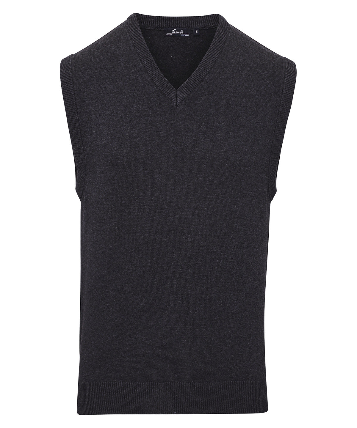 Premier PR699 Sleeveless Cotton Acrylic V Neck Sweater - COOZO