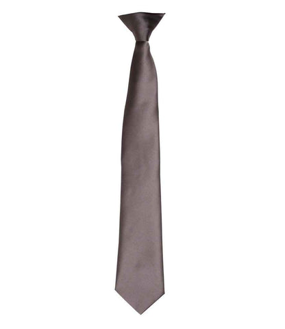 Premier PR755 Colours Satin Clip Tie - COOZO