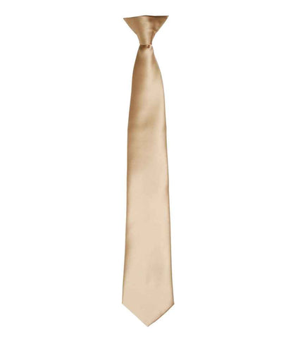 Premier PR755 Colours Satin Clip Tie - COOZO