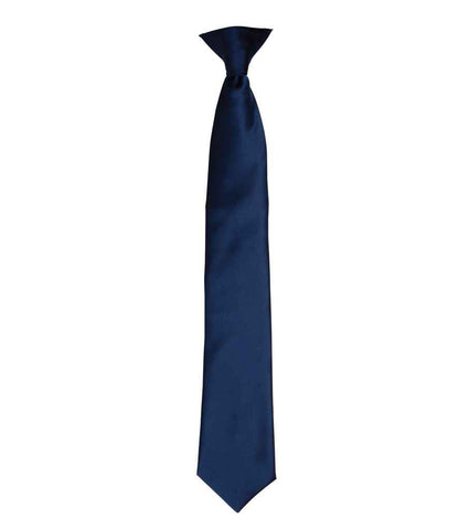 Premier PR755 Colours Satin Clip Tie - COOZO