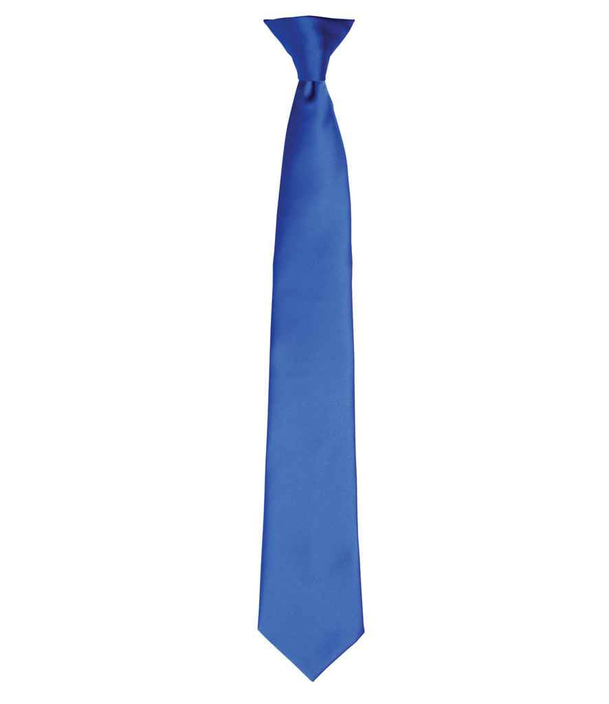 Premier PR755 Colours Satin Clip Tie - COOZO
