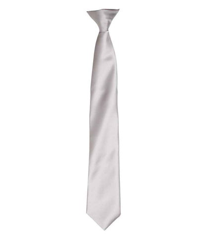 Premier PR755 Colours Satin Clip Tie - COOZO