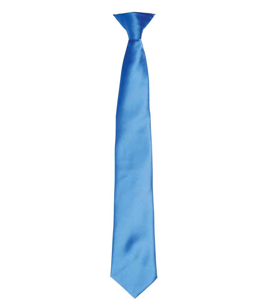 Premier PR755 Colours Satin Clip Tie - COOZO