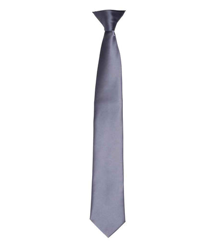 Premier PR755 Colours Satin Clip Tie - COOZO