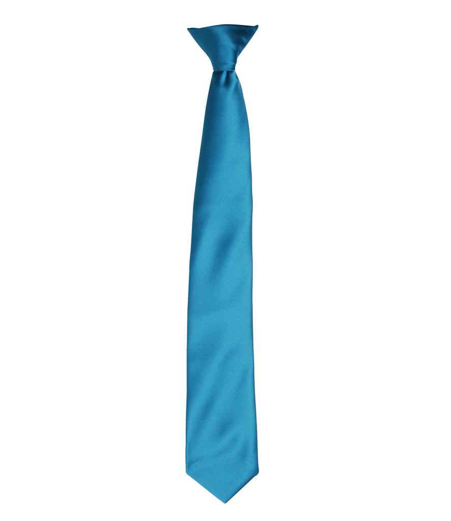 Premier PR755 Colours Satin Clip Tie - COOZO
