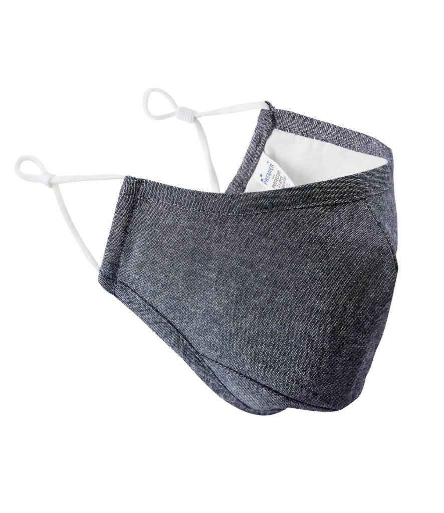 Premier PR796 3 LAYER FABRIC MASK - COOZO