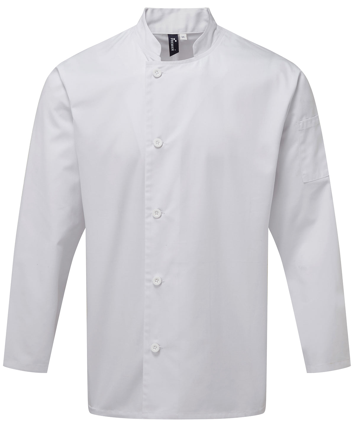 Premier PR901 Chef's essential long sleeve jacket - COOZO