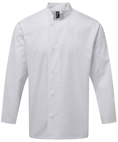 Premier PR901 Chef's essential long sleeve jacket - COOZO