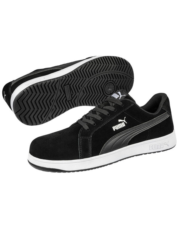 PUMA PS640010 Iconic Suede Black Low S1PL ESD