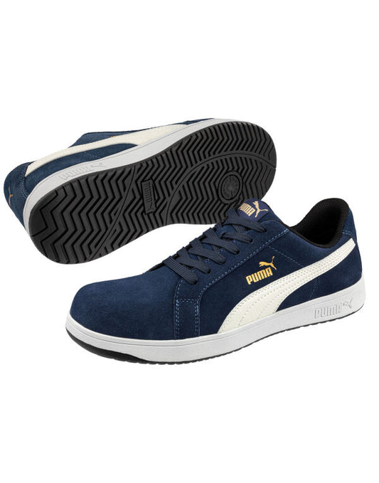 PUMA PS640020 Iconic Suede Navy Low S1PL ESD