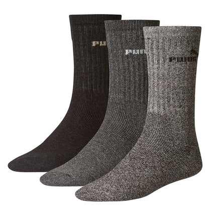 PUMA PUSC Puma Crew Socks 3 Pack - COOZO