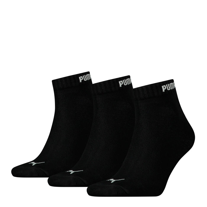 PUMA PUSQ Puma Quarter Socks Assorted 3 Pack - COOZO