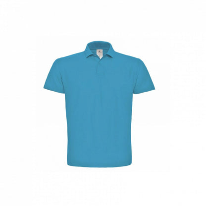 B&C PUI10 ID.001 short-sleeved Polo Shirt 100% cotton 1x1 rib knitted collar Other color - COOZO