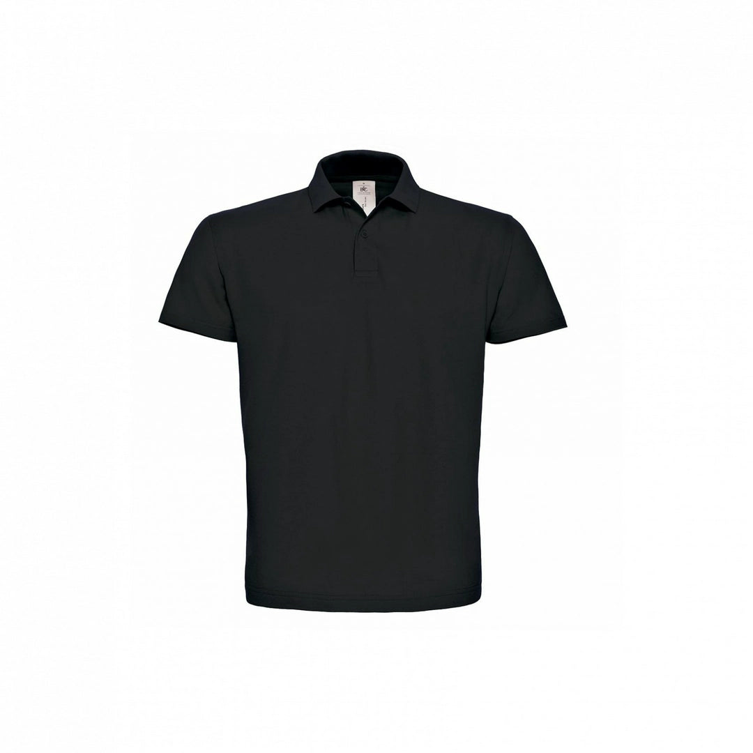 B&C PUI10 ID.001 short-sleeved Polo Shirt 100% cotton 1x1 rib knitted collar Main color - COOZO