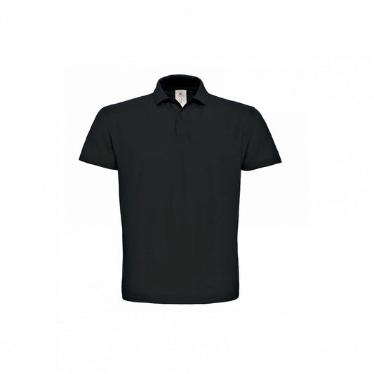 B&C PUI10 ID.001 short-sleeved Polo Shirt 100% cotton 1x1 rib knitted collar Main color - COOZO
