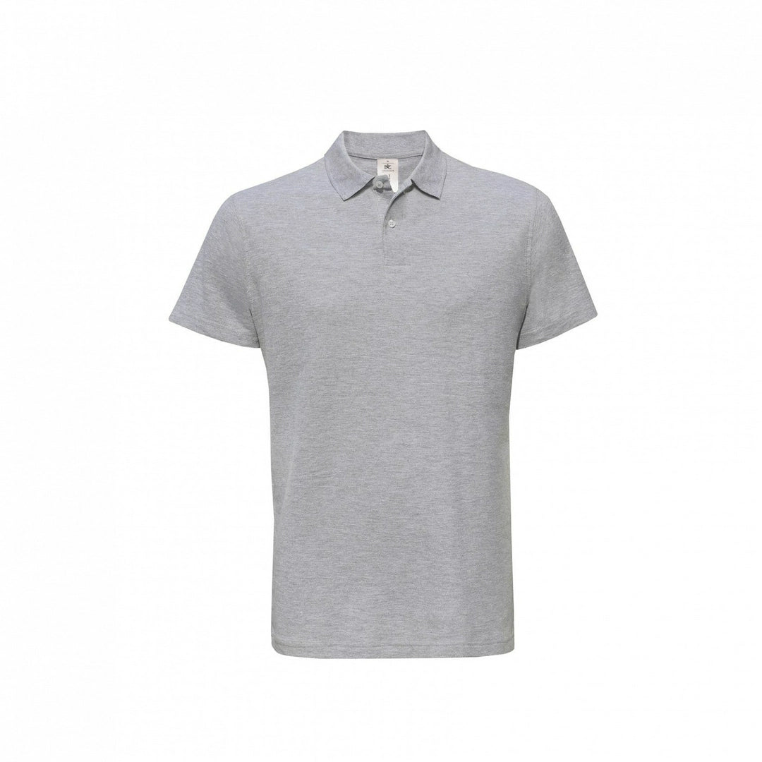 B&C PUI10 ID.001 short-sleeved Polo Shirt 100% cotton 1x1 rib knitted collar Main color - COOZO