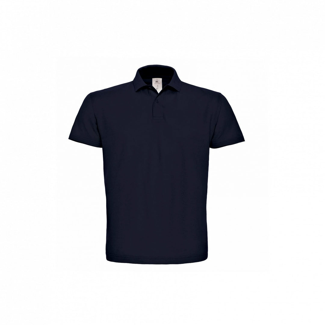 B&C PUI10 ID.001 short-sleeved Polo Shirt 100% cotton 1x1 rib knitted collar Main color - COOZO