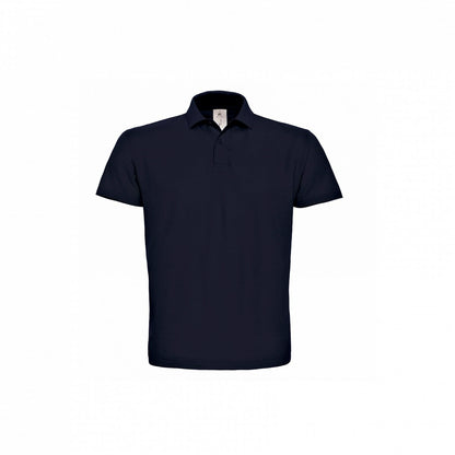 B&C PUI10 ID.001 short-sleeved Polo Shirt 100% cotton 1x1 rib knitted collar Main color - COOZO