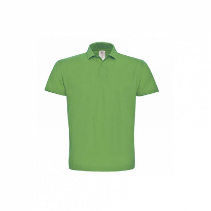 B&C PUI10 ID.001 short-sleeved Polo Shirt 100% cotton 1x1 rib knitted collar Other color - COOZO