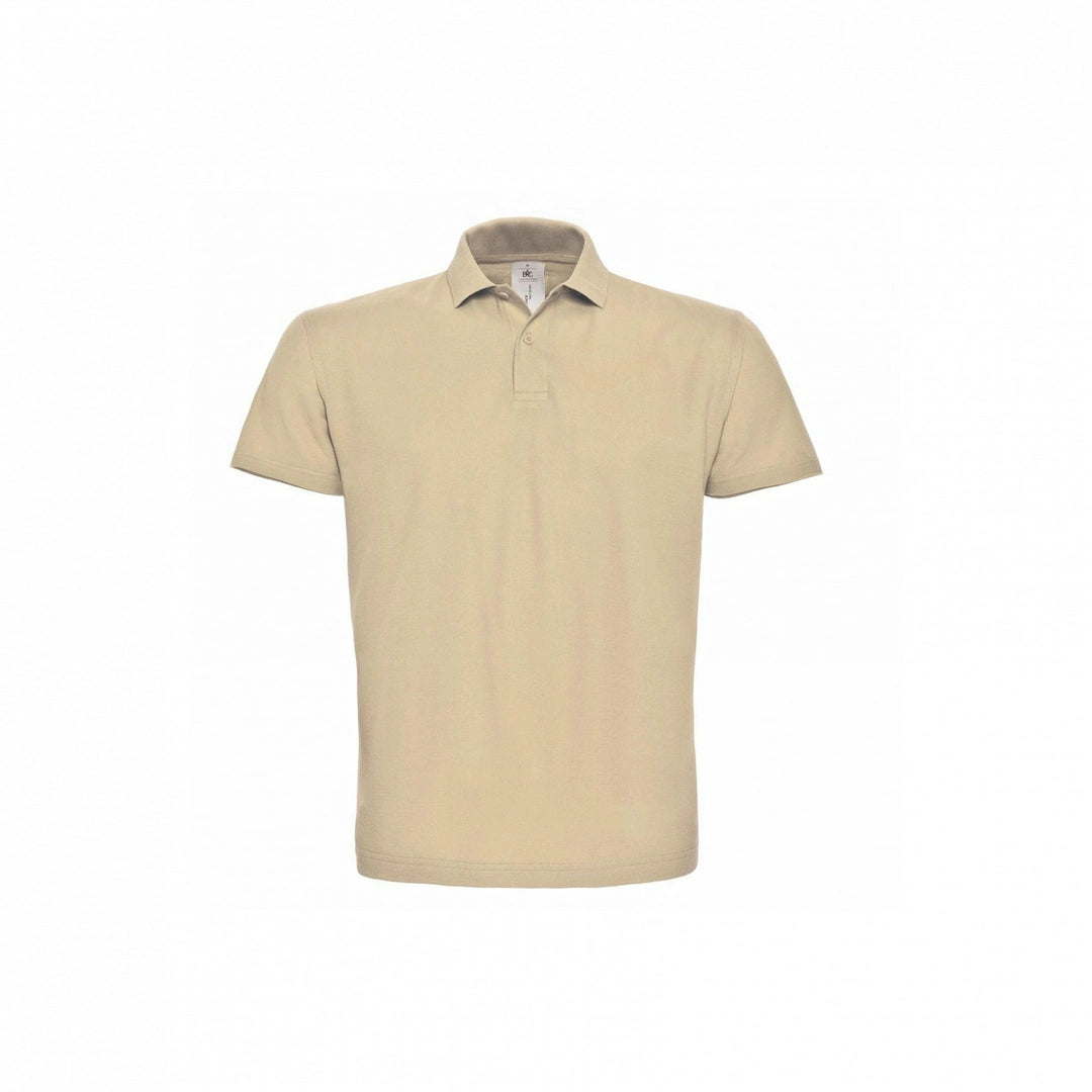 B&C PUI10 ID.001 short-sleeved Polo Shirt 100% cotton 1x1 rib knitted collar Main color - COOZO