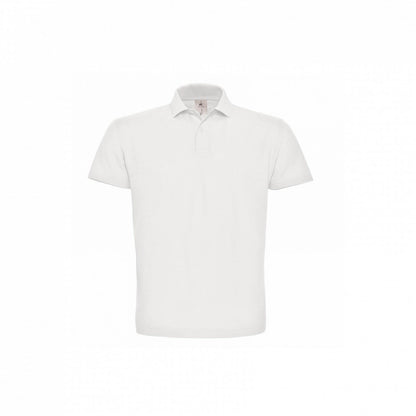 B&C PUI10 ID.001 short-sleeved Polo Shirt 100% cotton 1x1 rib knitted collar Main color - COOZO