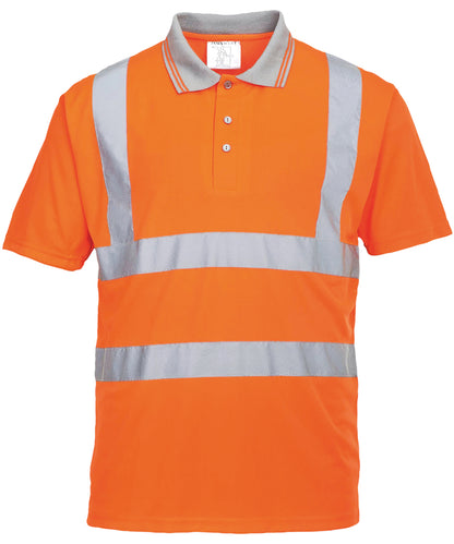 Portwest PW024 Hi-vis polo shirt (S477/RT22) - COOZO