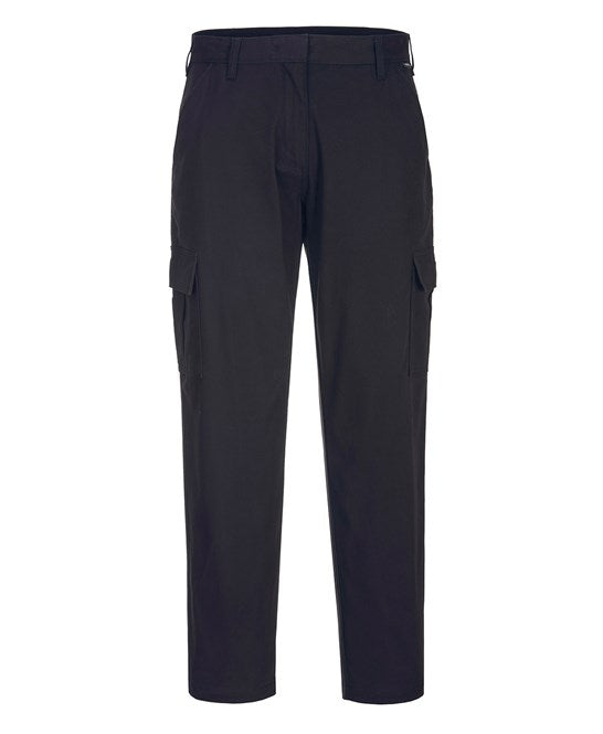 Portwest PW359 Women'S Stretch Cargo Trousers Slim Fit - COOZO