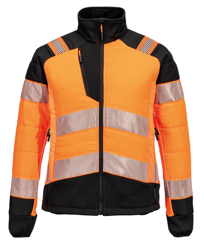 Portwest PW427 Women Pw3 Hi-Vis Hybrid Baffle Jacket