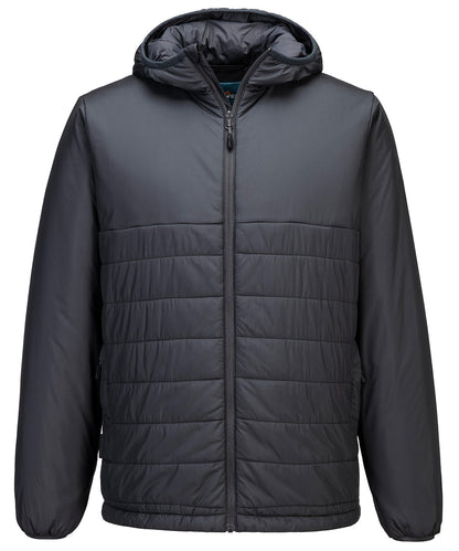 Portwest PW553 Professional Hooded Insulated Baffle Jacket