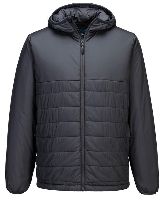 Portwest PW553 Professional Hooded Insulated Baffle Jacket