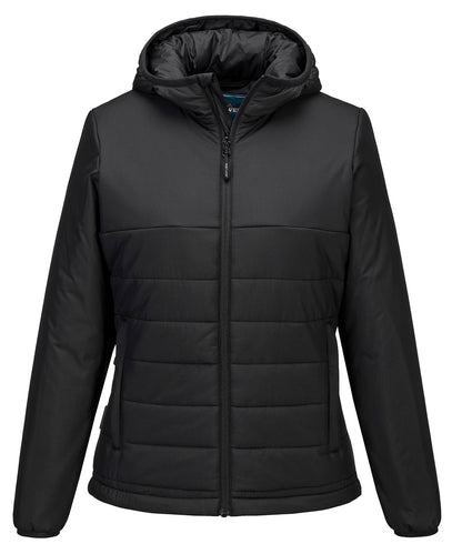Portwest PW554 Women Professional Hooded Insulated Baffle Jacket