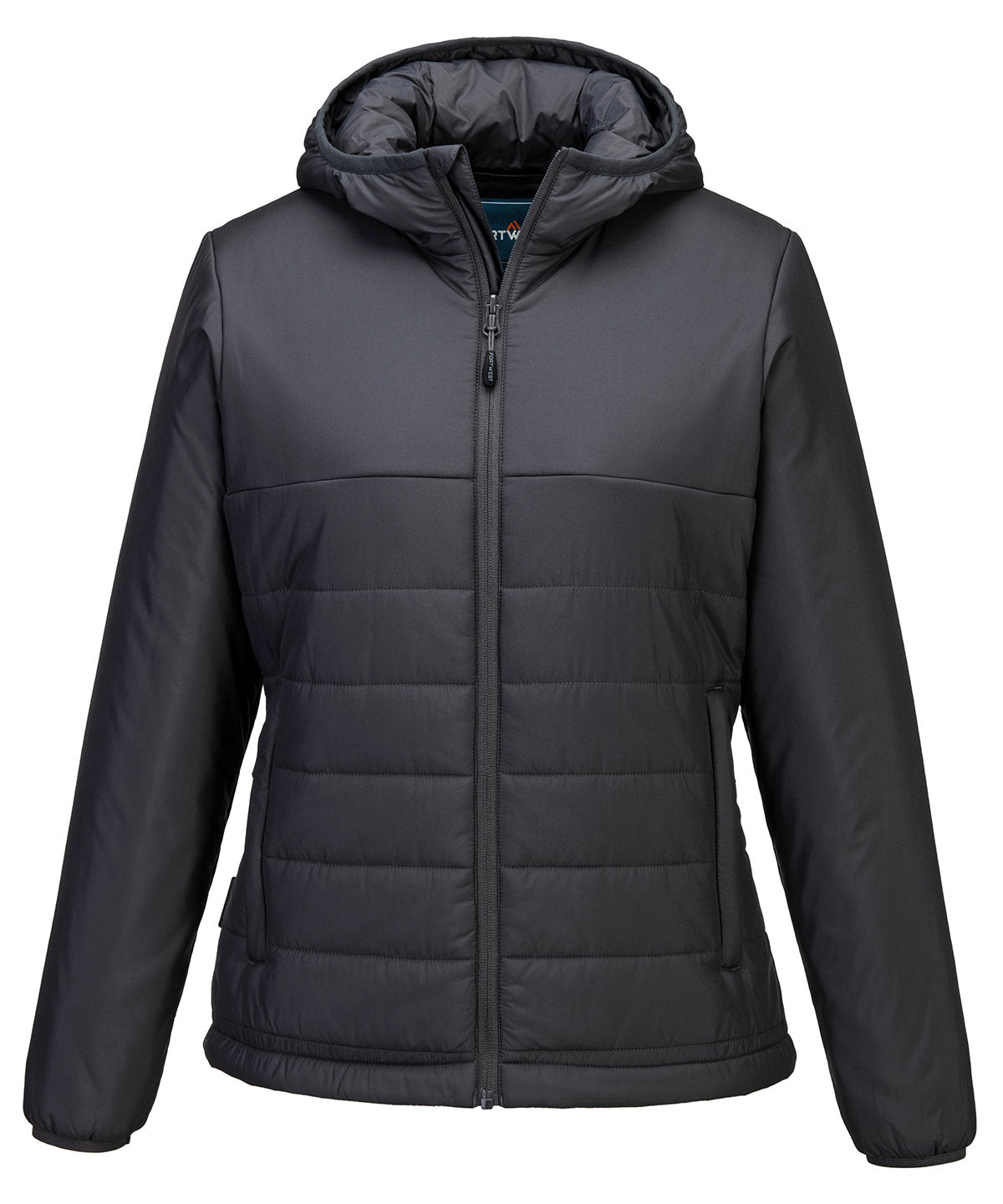 Portwest PW554 Women Professional Hooded Insulated Baffle Jacket