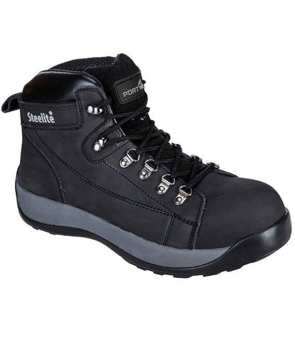 Portwest PW813 SteeliteMid Cut Nubuck SB HRO Boots - COOZO