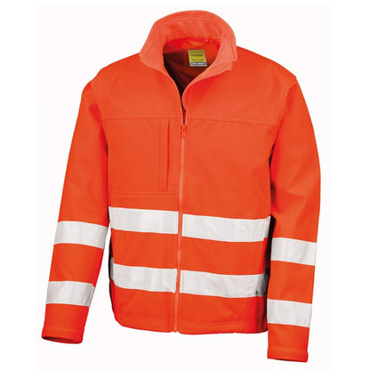 Result R117X Hi-vis Tech Soft Shell Jacket - COOZO