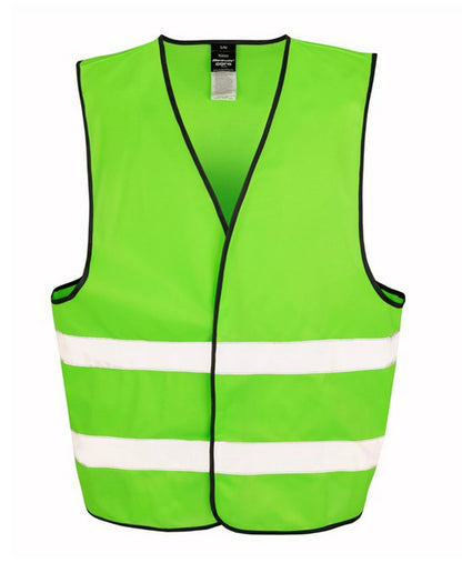 Result Hi-Vis Motorist Safety Vest 100% Polyester (R200X) - COOZO