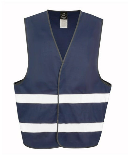 Result Hi-Vis Motorist Safety Vest 100% Polyester (R200X) - COOZO