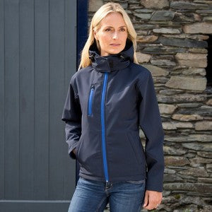 COOZO-Result Women's TX Performance Hooded Softshell Jacket (R230F)