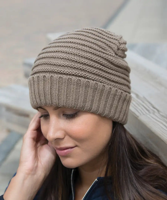 COOZO-Result Braided Fleece Lined Hat RC376X