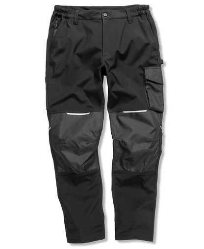 Result R473X The ultimate Slim Softshell Work Trousers Versatile Flexible and Warm Durable water-repellent finish breathable and windproof.