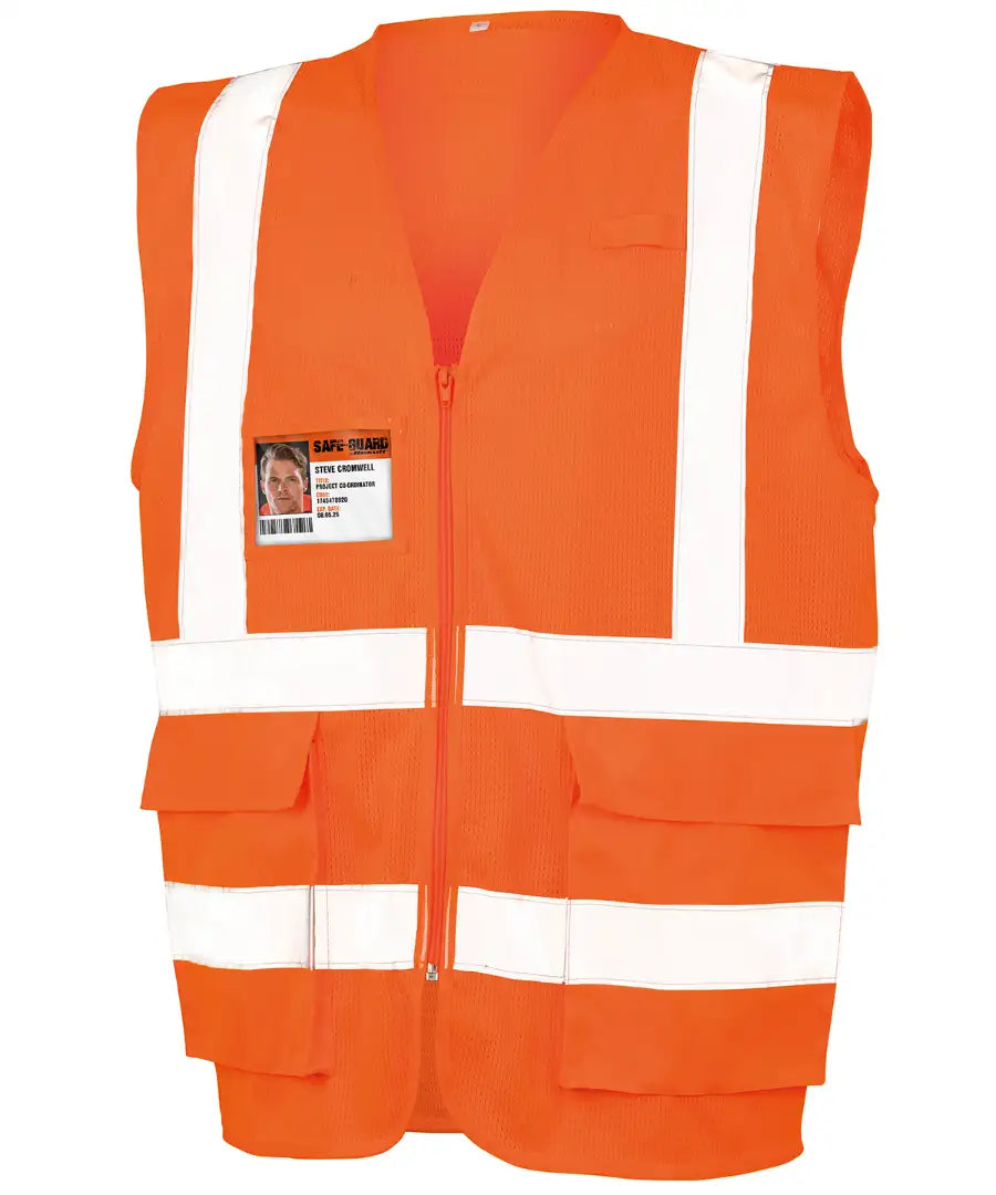 COOZO-Result Executive Cool Mesh Safety Vest R479X