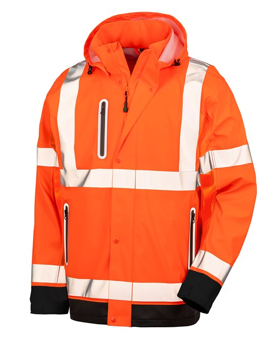 Result R507X Heavy Duty Prism PU Safe & Dry Jacket With Recycled Backing - COOZO