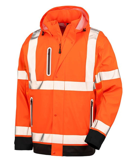 Result R507X Heavy Duty Prism PU Safe & Dry Jacket With Recycled Backing - COOZO