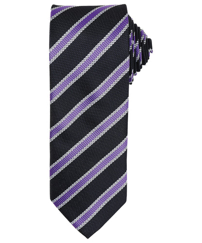 Premier PR783 Waffle Stripe Tie - COOZO