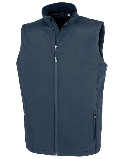 Result R902M Men's Recycled 2-Layer Printable Softshell Bodywarmer - COOZO