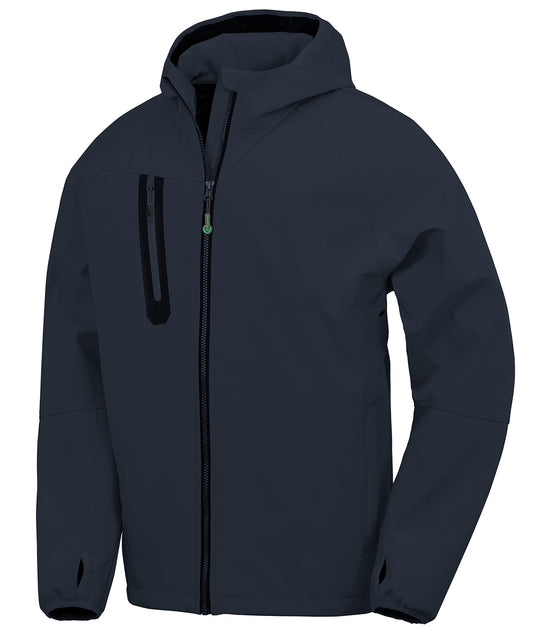 Result R909X 3-Layer Recycled Printable Casual Hooded Softshell - COOZO