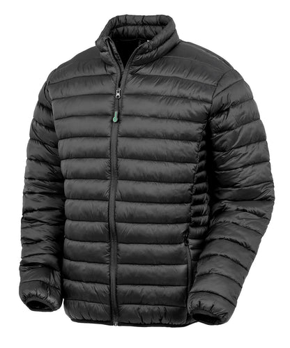 Result R912X Genuine Recycled padded jacket Hang loop Soft feel poly wadding - COOZO