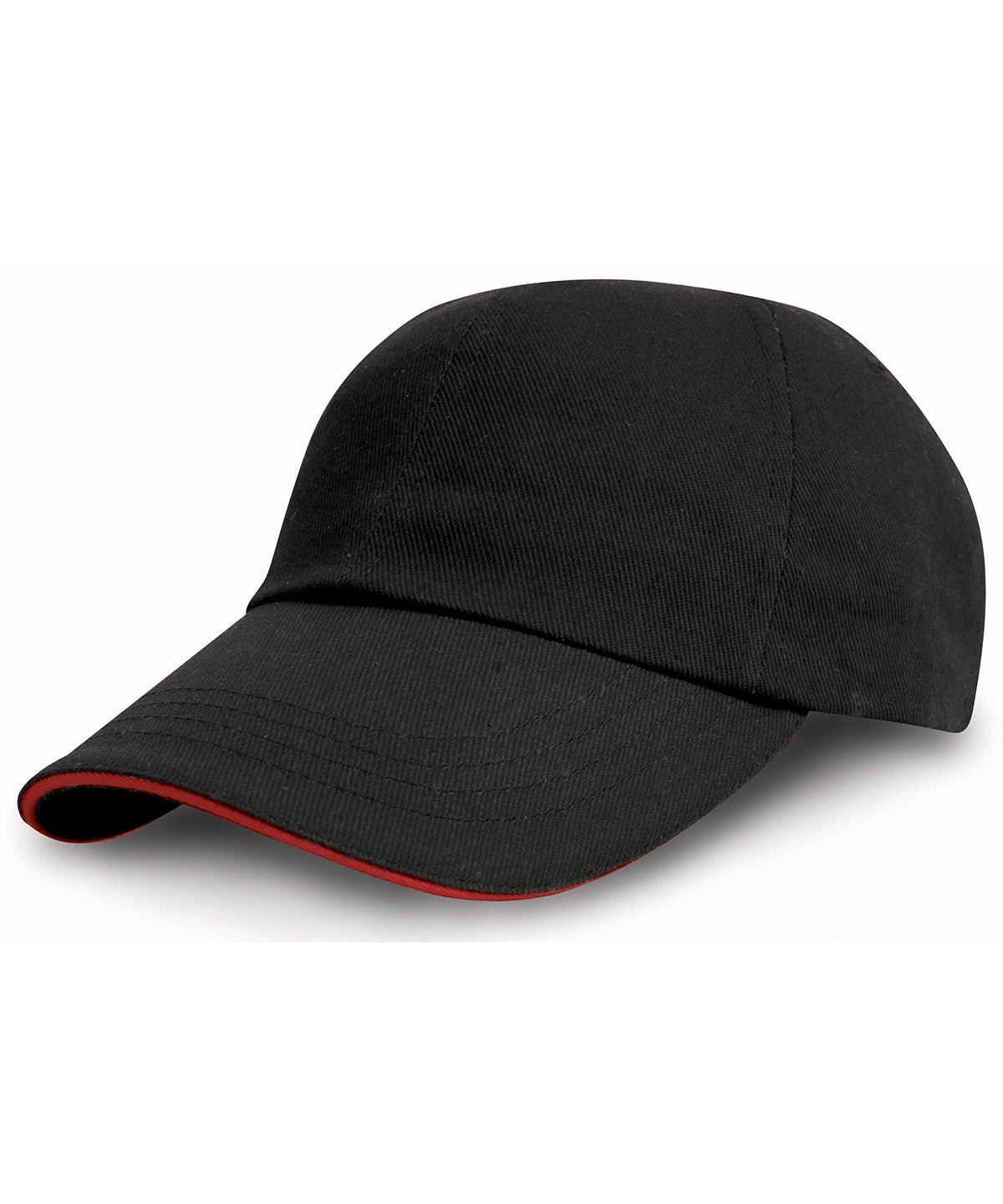 Result RC10P 6 panel Low profile Heavy Cotton Drill Pro-Style Cap 100% Heavy brushed cotton drill - COOZO