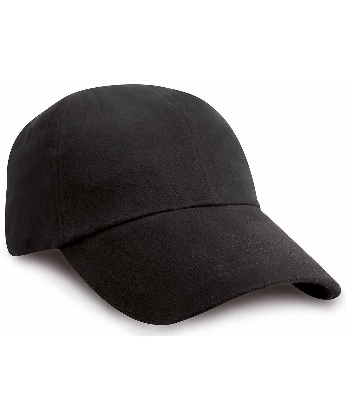 Result RC24J Kids Low Profile Heavy Brushed Cotton Cap 6 panel 100% heavy brushed cotton drill - COOZO