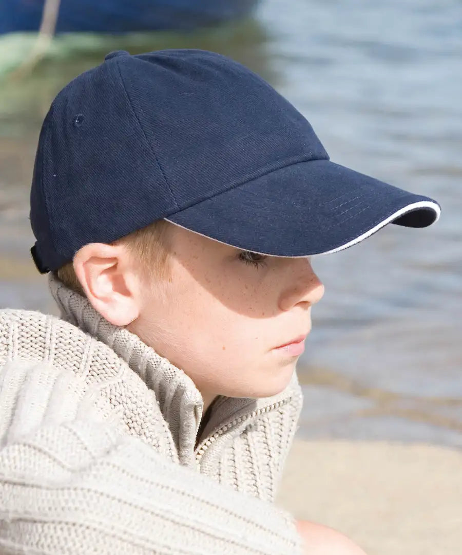 COOZO-Result Kids Low Profile Heavy Brushed Cotton Cap RC24J